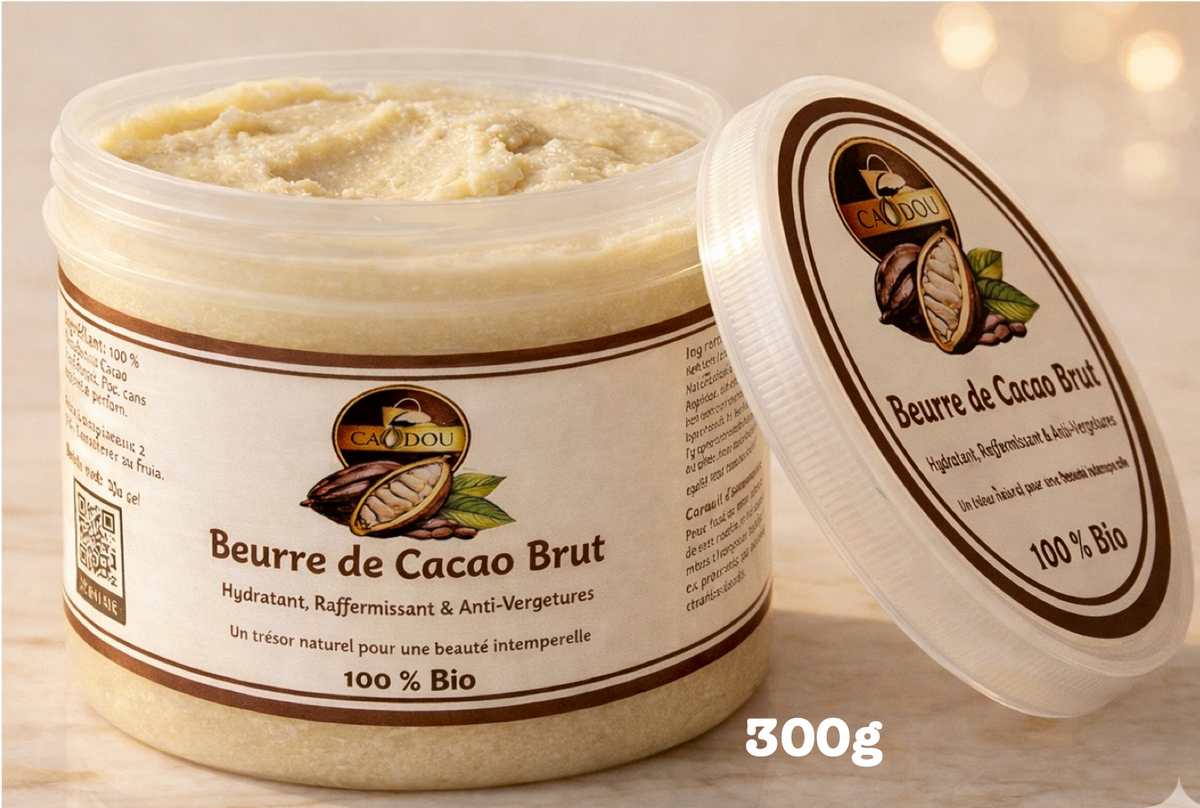 Raw Unrefined African Cocoa Butter – 300g