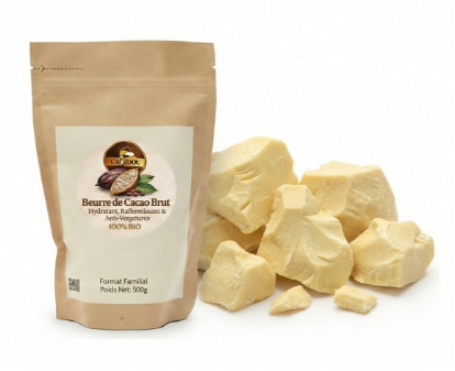 Raw Unrefined African Cocoa Butter – 500g